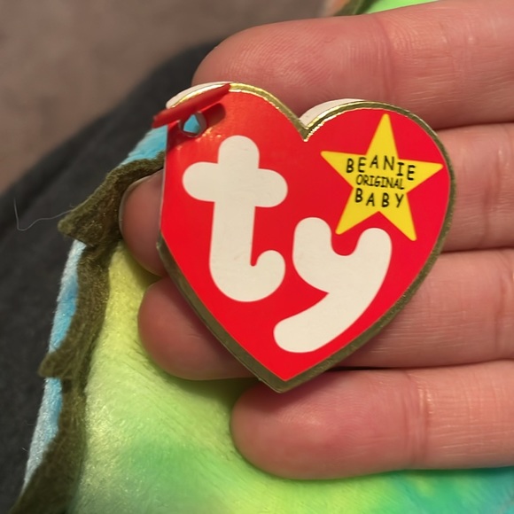 Iggy the Iguana Beanie Baby with tag. - Picture 4 of 6